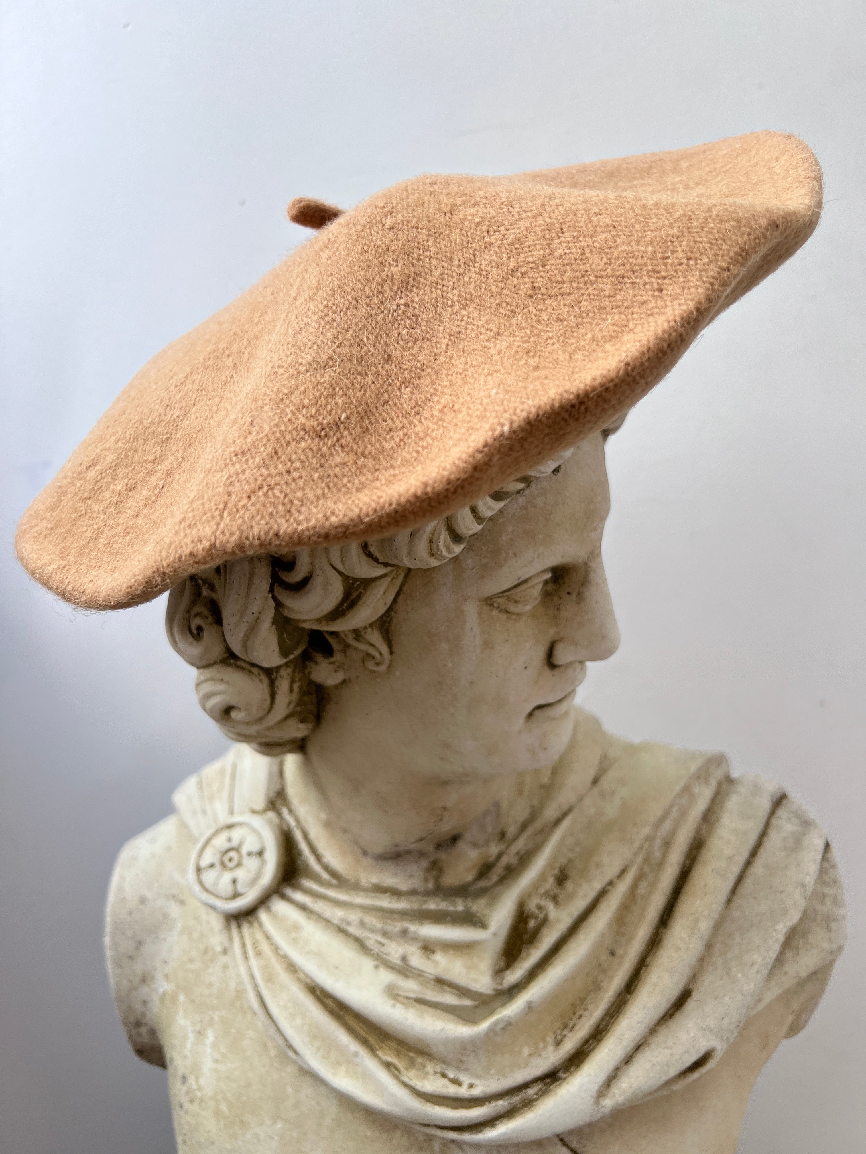 Not specified Hats One Size French Beret Hat Soft Tan