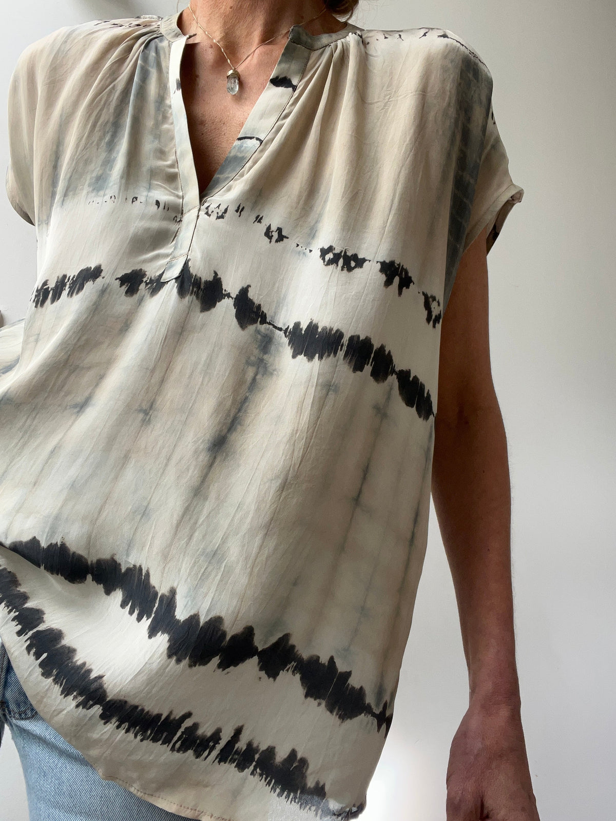 Project AJ 117 Felice Blouse in Khaki