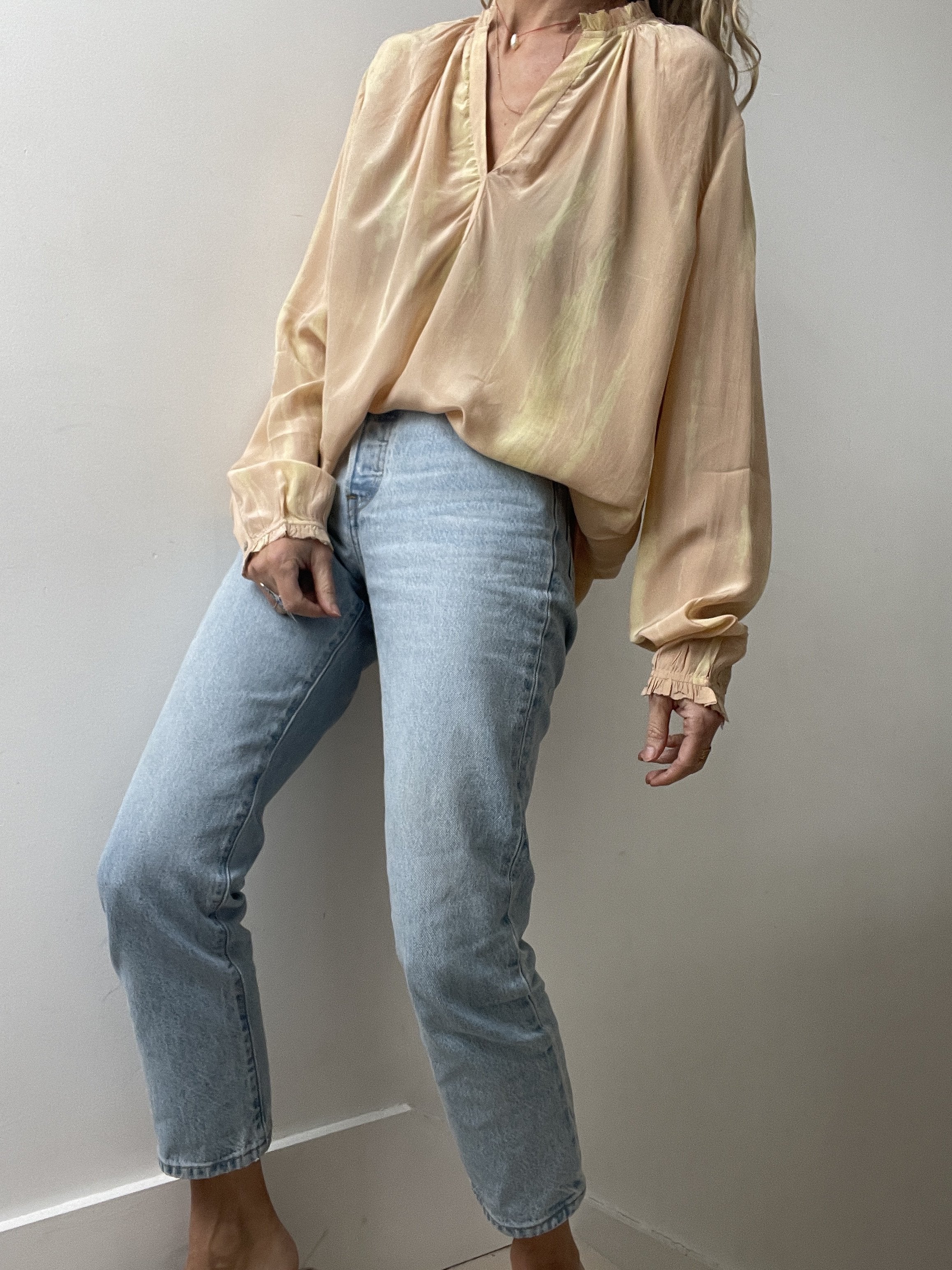 Project AJ 117 Blouses Project AJ 117 Glory Blouse in Gold