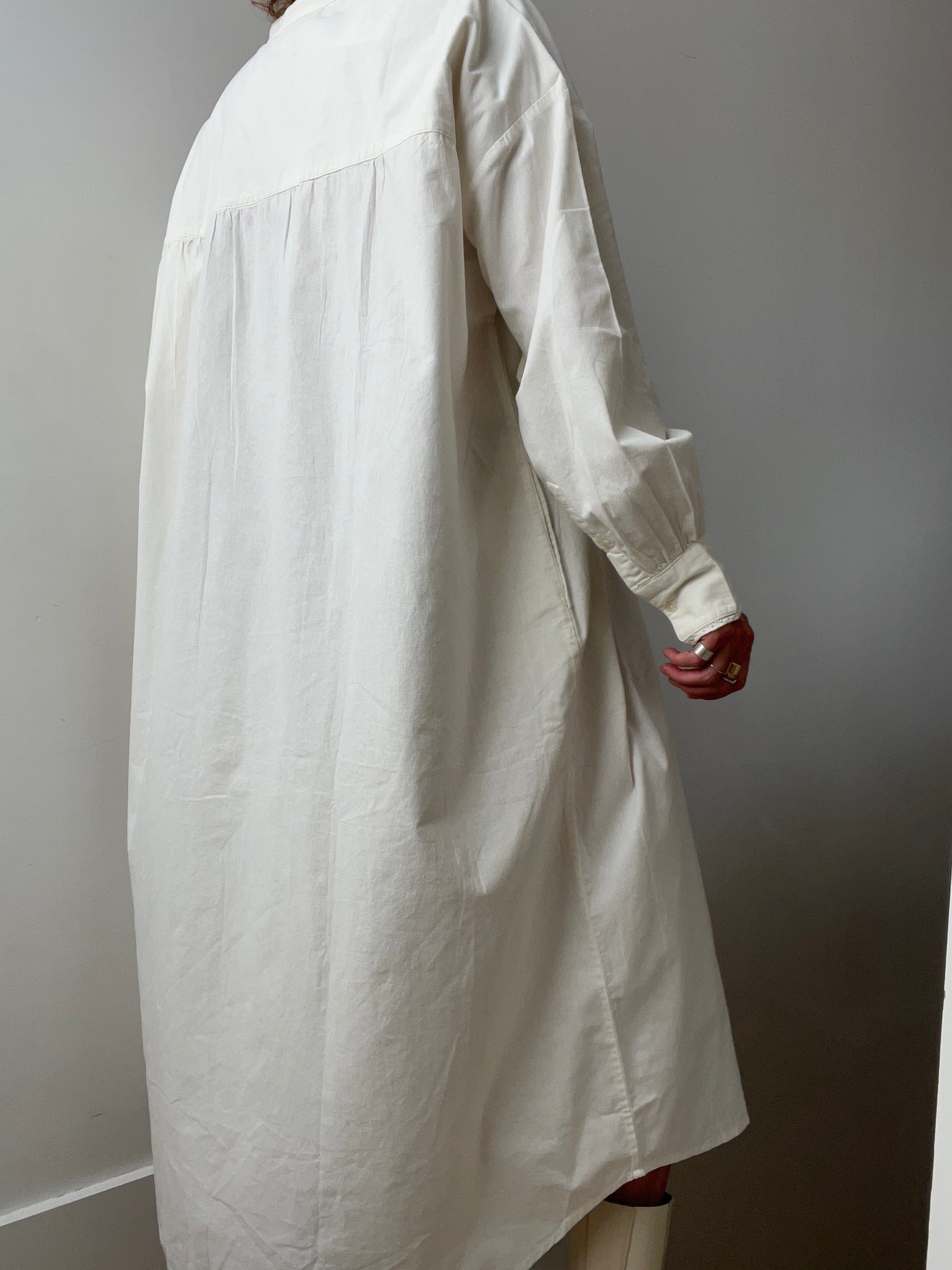 Skall Studio Dresses EU 40 / UK 12 Skall Studio Leonard Shirtdress Off White