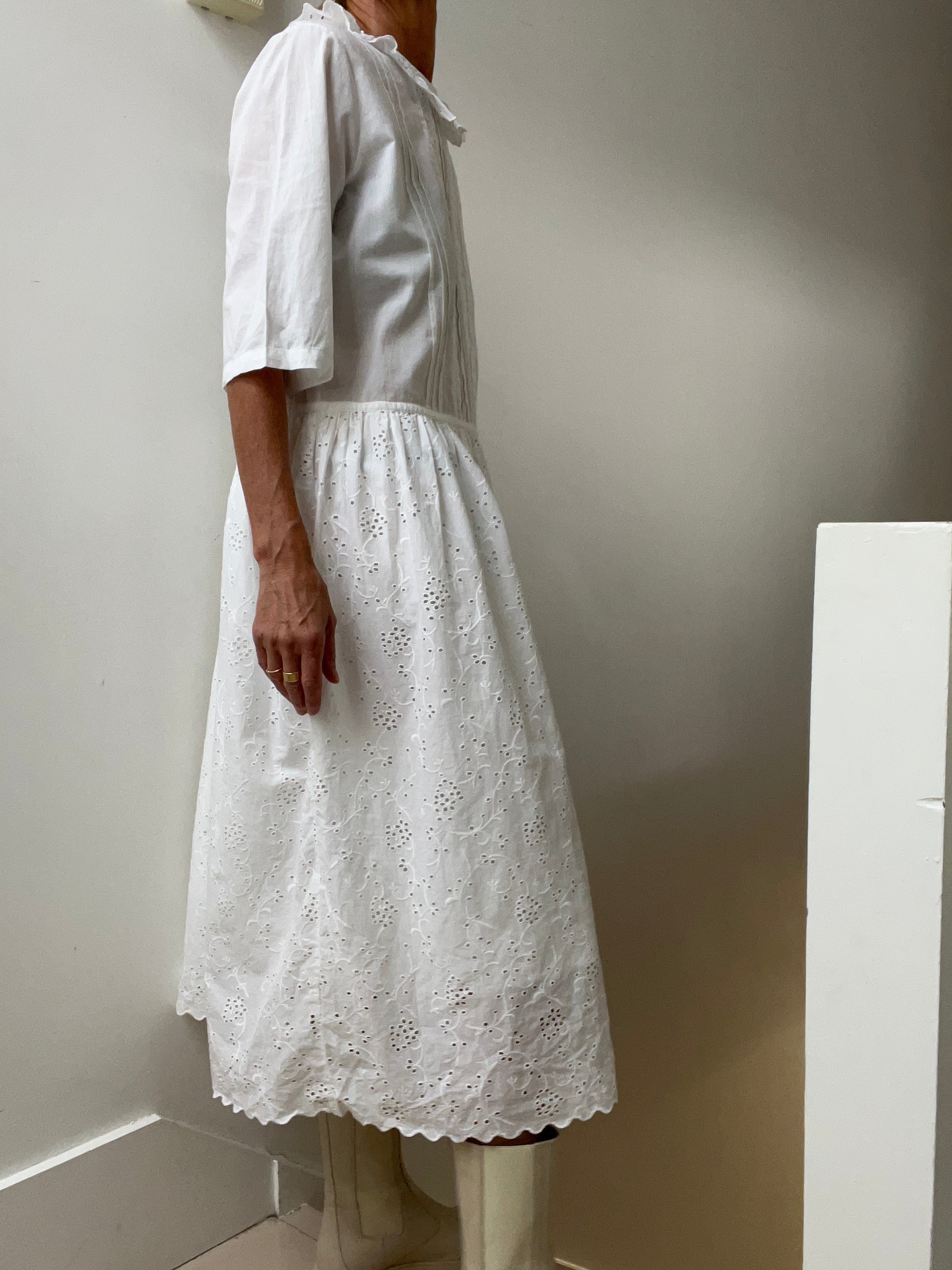 Skall Studio Dresses Small Skall Studio Bay Dress in White