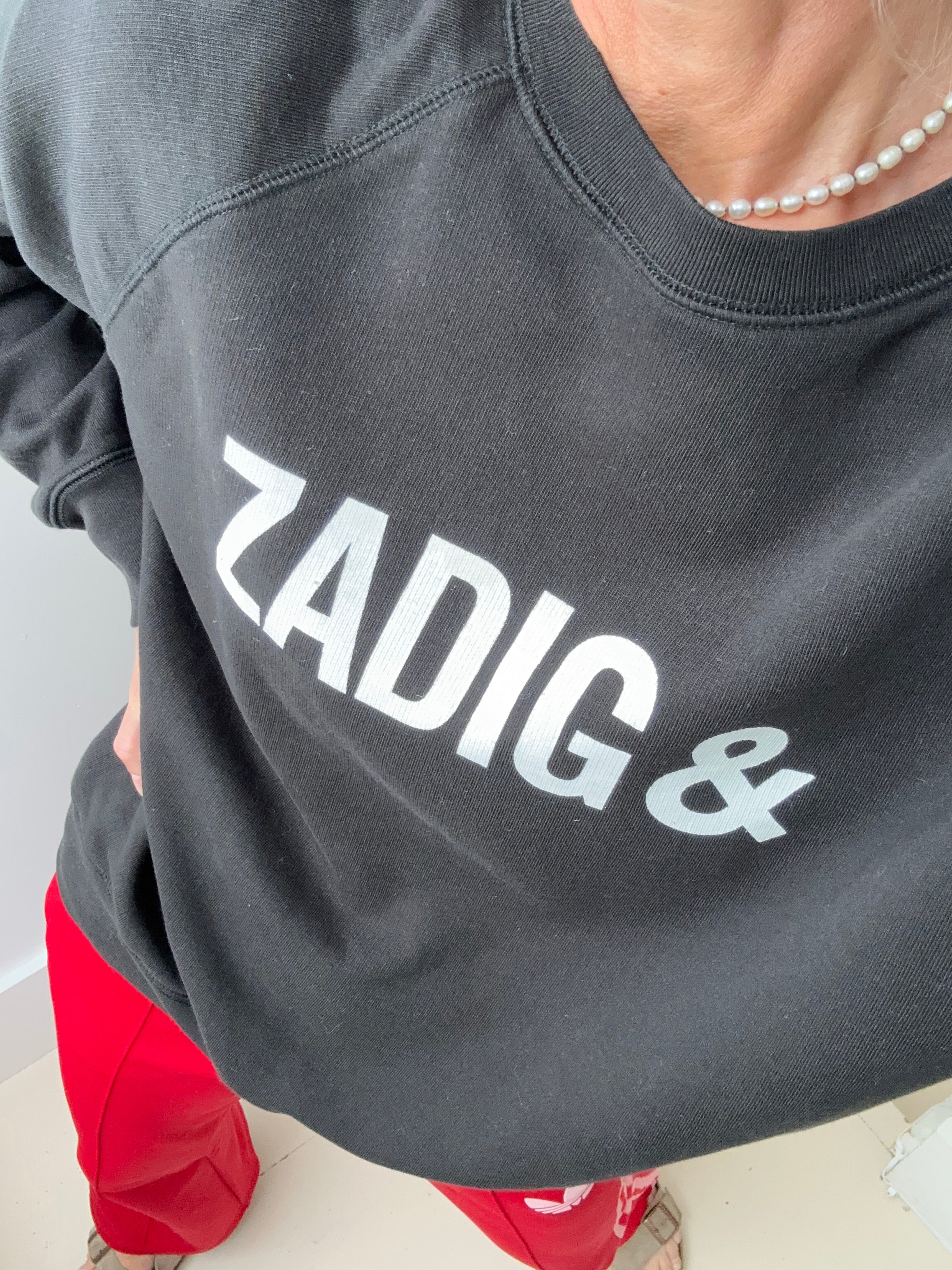 Zadig + Voltaire Sweatshirts Zadig & Voltaire Zadig & Sweatshirt Black